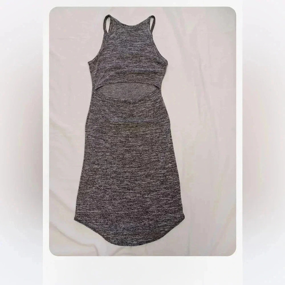 Aritzia Wilfred Free Yasmin Sleeveless Stretchy Dress Grey XS - Picture 10 of 11